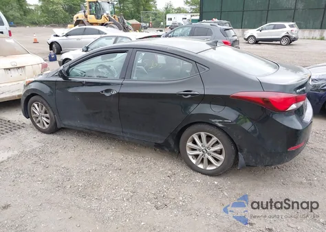 2016 Hyundai Elantra Se из США, поврежденный, VIN KMHDH4AE7GU487692